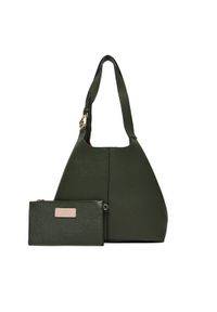 Coccinelle Torebka E1 SHA 11 02 01 Zielony. Kolor: zielony. Materiał: skórzane