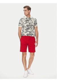 TOMMY HILFIGER - Tommy Hilfiger Szorty materiałowe Brooklyn MW0MW23563 Czerwony Regular Fit. Kolor: czerwony. Materiał: bawełna #3
