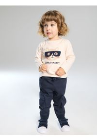 Sinsay - Koszulka z długimi rękawami - kremowy. Kolor: kremowy. Długość rękawa: długi rękaw. Długość: długie #1