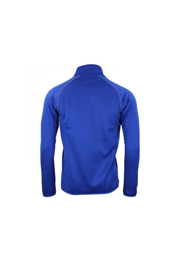 PEAK MOUNTAIN - Kurtka polarshell Peak Mountain. Kolor: niebieski. Sport: turystyka piesza