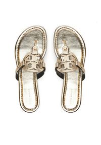 Tory Burch Japonki Miller 162596 Złoty. Kolor: złoty. Materiał: skóra #3