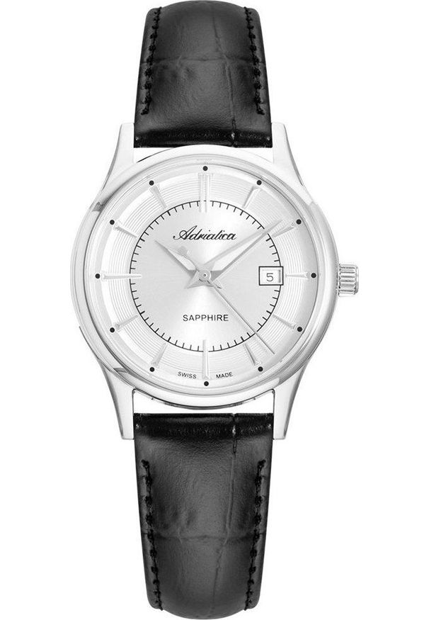 Zegarek Adriatica Zegarek damski Adriatica A3196.5213Q czarny. Kolor: czarny