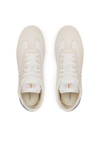 Calvin Klein Jeans Sneakersy Classic Cupsole Low Mix Mg YM0YM01169 Écru. Materiał: materiał #5