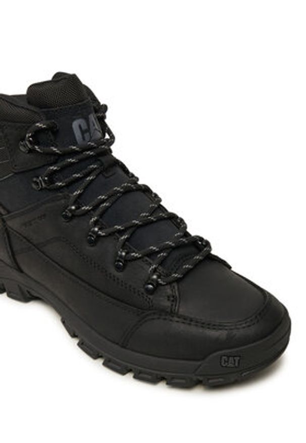 CATerpillar Trekkingi Threshold Hiker Wp P725957 Czarny. Kolor: czarny. Materiał: skóra. Sport: turystyka piesza