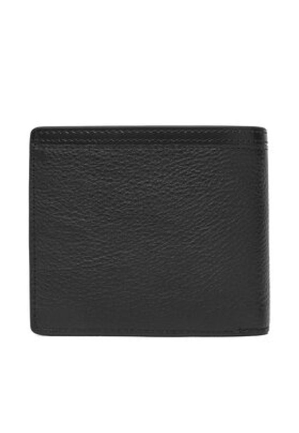 TOMMY HILFIGER - Tommy Hilfiger Portfel Th Corp Cc Flap And Coin AM0AM13969 Czarny. Kolor: czarny. Materiał: skóra