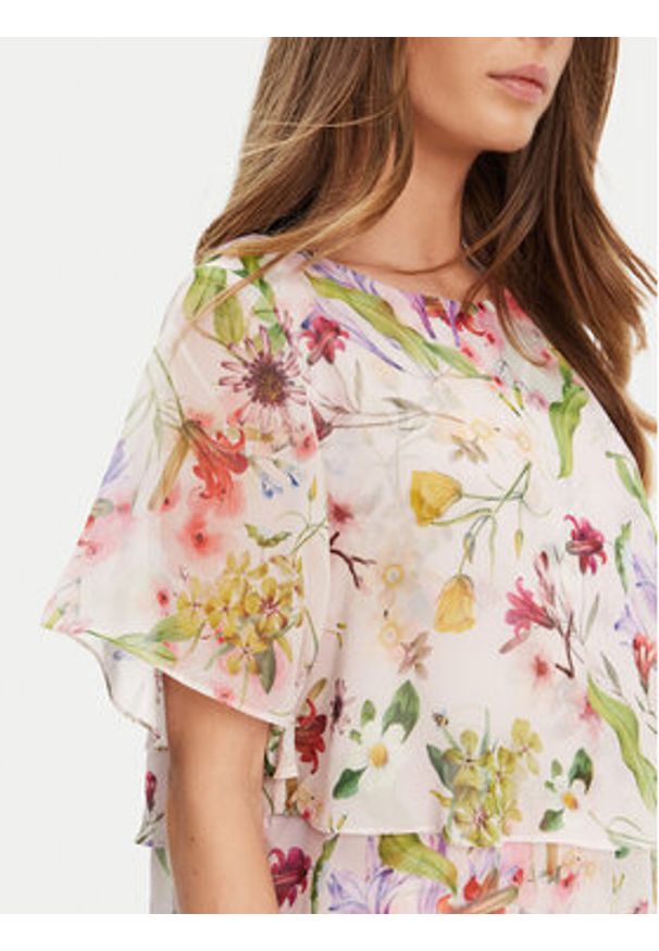 Tatuum Sukienka koktajlowa Monrose 1 T2507.201 Kolorowy Regular Fit. Materiał: syntetyk. Wzór: kolorowy. Styl: wizytowy