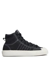 Adidas - adidas Trampki Nizza Hi Rf F34057 Czarny. Kolor: czarny. Materiał: materiał