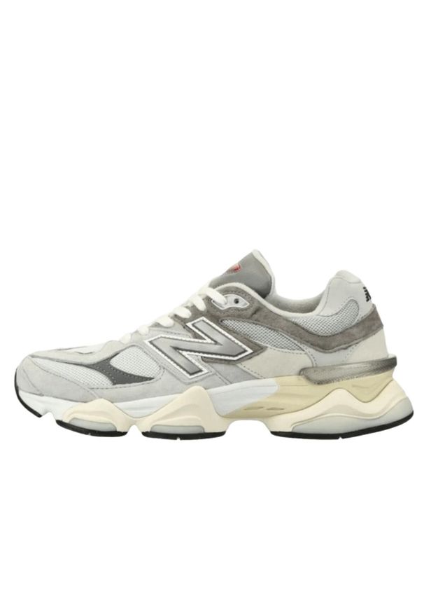 Buty do chodzenia dla dorosłych New Balance 9060 Rain Cloud. Kolor: szary. Materiał: skóra, tkanina. Sport: turystyka piesza