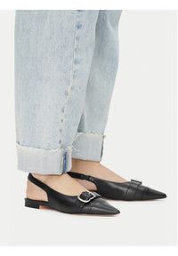 Badura Baleriny HIBISCUS-LT593-911 Czarny. Kolor: czarny. Materiał: skóra #8