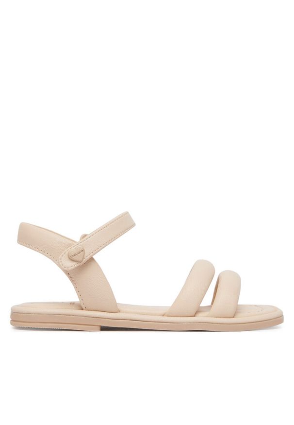 Sandały Mayoral. Kolor: beżowy