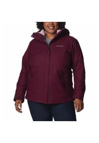 columbia - Kurtka turystyczna 3w1 damska Columbia Bugaboo II Fleece Interchange Jacket. Kolor: czerwony #1