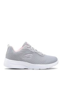 skechers - Skechers Sneakersy Eye To Eye 12964/LGPK Szary. Kolor: szary. Materiał: materiał #1
