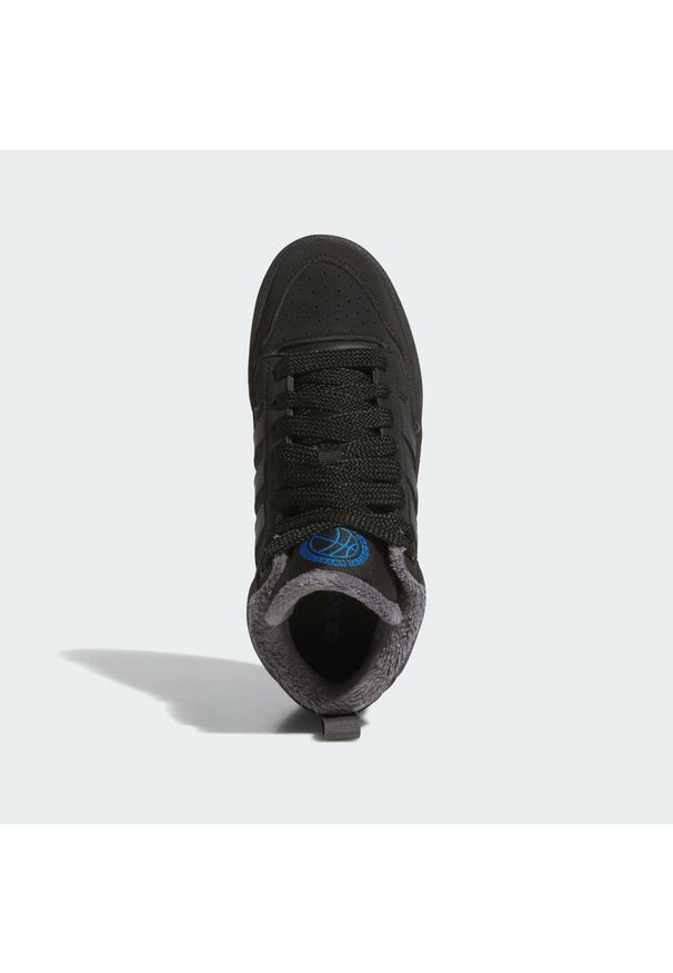 Adidas - Buty Rapid Court Mid Winterized. Kolor: wielokolorowy, czarny, niebieski, szary