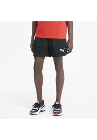 Spodenki męskie Puma Active Woven Shorts. Kolor: czarny