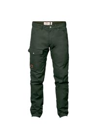 Fjällräven - Spodnie turystyczne męskie Fjallraven Greenland Jeans Regular. Kolor: zielony. Materiał: jeans