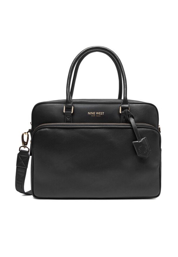 Nine West Torba na laptopa CEO-EMMA-LA482-2847 Czarny. Kolor: czarny. Materiał: syntetyk, materiał