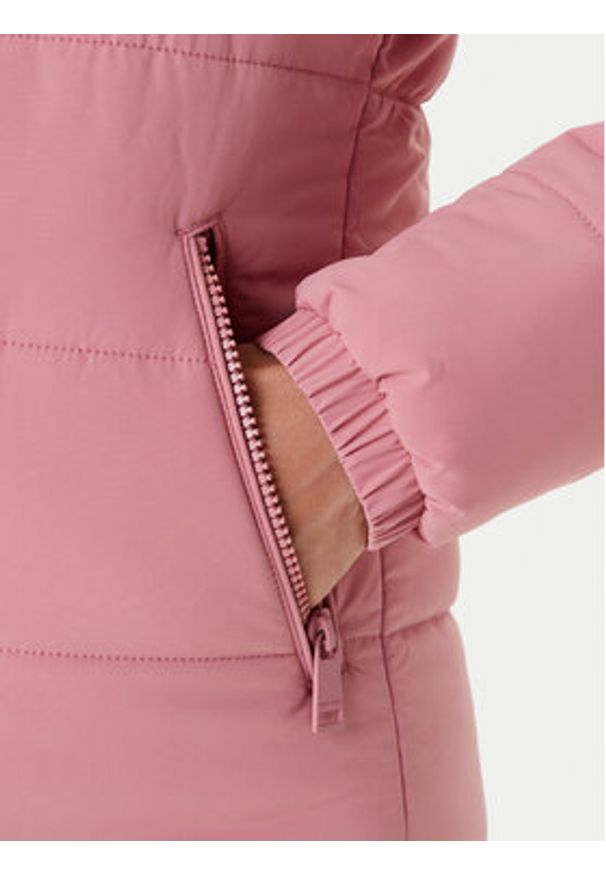 Tommy Jeans Kurtka przejściowa DW0DW20959 Różowy Slim Fit. Kolor: różowy. Materiał: syntetyk