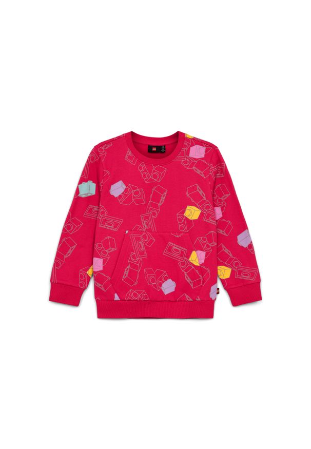 Bluza Dziewczęca LEGO Scout 205 Różowa. Okazja: na co dzień. Kolor: różowy. Styl: casual