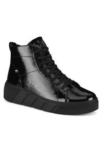 Rieker Revolution Lifestyle Botki W0561-01 Czarny. Kolor: czarny. Materiał: lakier, skóra #4