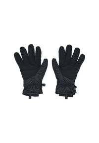 Rękawiczki treningowe męskie Under Armour UA Storm Insulated Gloves - czarne. Kolor: czarny. Materiał: skóra, tkanina, syntetyk, elastan, polar, poliester. Sezon: zima