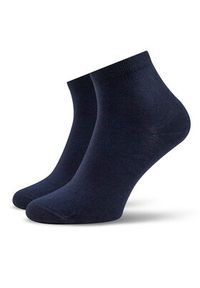TOMMY HILFIGER - Tommy Hilfiger Skarpety krótkie Dobotex BV 373001001 Granatowy. Kolor: niebieski. Materiał: materiał #3
