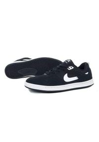 Buty do chodzenia męskie Nike SB Alleyoop. Zapięcie: sznurówki. Kolor: czarny. Materiał: materiał, skóra, tkanina, syntetyk. Szerokość cholewki: normalna. Sport: turystyka piesza