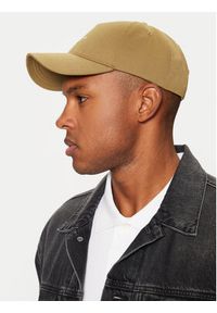 Calvin Klein Czapka z daszkiem Mono Logo Print Cap K50K512140 Brązowy. Kolor: brązowy. Materiał: materiał, poliester. Wzór: nadruk