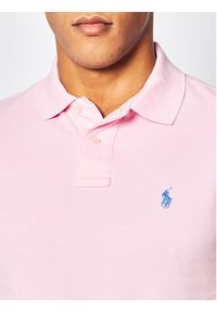 Polo Ralph Lauren Polo Core Replen 710795080 Różowy Slim Fit. Typ kołnierza: polo. Kolor: różowy. Materiał: bawełna #3