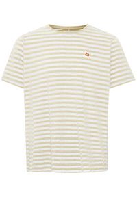 Blend T-Shirt 20715615 Beżowy Regular Fit. Kolor: beżowy. Materiał: bawełna