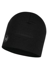 Czapka wełniana Buff Midweight Merino Wool Hat. Kolor: czarny, szary, wielokolorowy. Materiał: wełna. Styl: sportowy