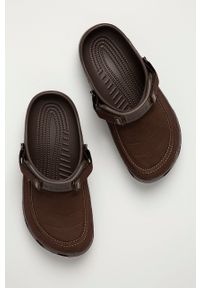 Crocs - Klapki Yukon Vista II Clog Espresso 207142. Kolor: brązowy. Materiał: materiał. Wzór: gładki. Obcas: na obcasie. Wysokość obcasa: niski #3