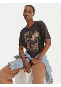 Billabong T-Shirt Vacay Wonder EBJZT00569 Czarny Loose Fit. Kolor: czarny. Materiał: bawełna #5