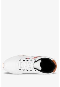 Casu - Białe buty sportowe sznurowane casu 5-10-21-m. Kolor: biały