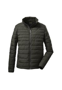 Kurtka turystyczna męska G.I.G.A. DX GW 40 MN by Killtec pikowana. Kolor: szary, wielokolorowy, zielony #1