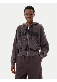 GAP - Gap Bluza 714577-02 Brązowy Oversize. Kolor: brązowy. Materiał: bawełna