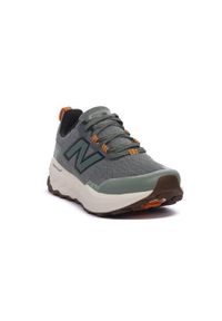 Buty do biegania męskie New Balance D2 Trail. Zapięcie: sznurówki. Kolor: szary. Materiał: syntetyk, tkanina, materiał. Szerokość cholewki: normalna #1