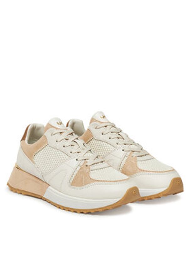 MICHAEL Michael Kors Sneakersy 43S5JMFS6L Écru. Materiał: skóra