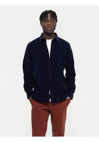 Selected Homme Koszula Gowen 16090182 Granatowy Regular Fit. Kolor: niebieski. Materiał: bawełna #1