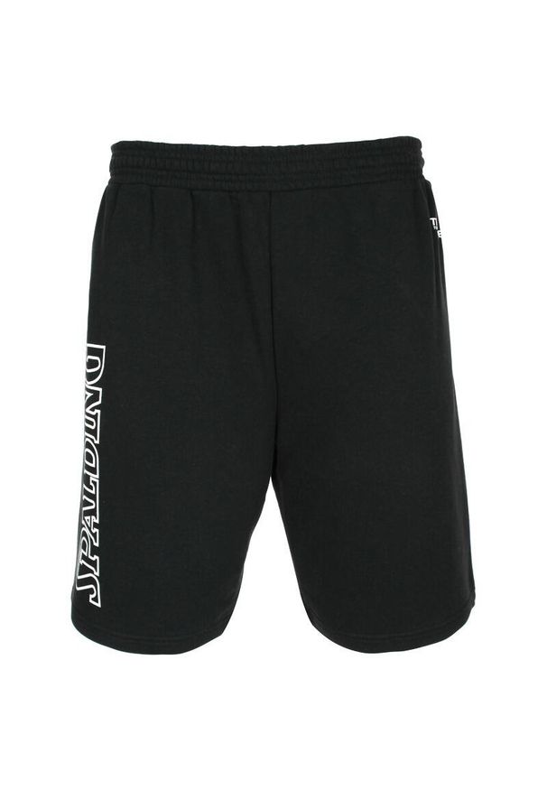 SPALDING - Szorty Spalding Team II. Kolor: czarny. Długość: krótkie. Sport: koszykówka