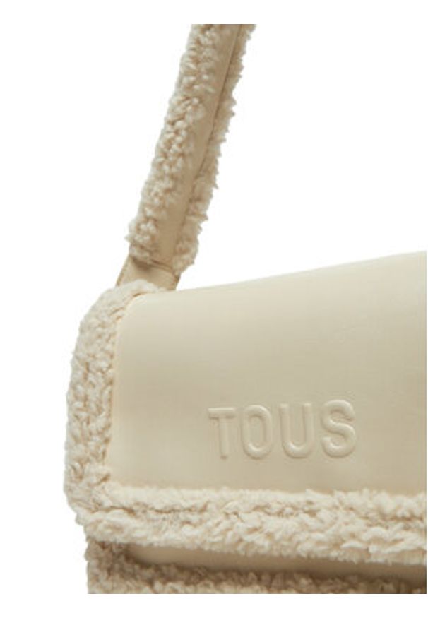 Tous - TOUS Torebka Audree Warm 2002188801 Écru. Materiał: skórzane