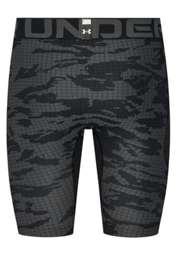 Under Armour Szorty sportowe HeatGear® 6009658 Czarny Slim Fit. Kolor: czarny. Materiał: syntetyk