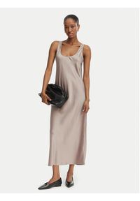 Calvin Klein Sukienka codzienna LV044F035G Różowy Regular Fit. Okazja: na co dzień. Kolor: różowy. Materiał: syntetyk. Typ sukienki: proste. Styl: casual #2