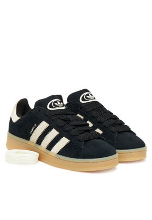 Adidas - adidas Sneakersy Campus 00S JQ8354 Czarny. Kolor: czarny. Materiał: zamsz, skóra. Model: Adidas Campus