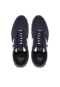 Armani Exchange Sneakersy XUX169 XV660 N151 Granatowy. Kolor: niebieski. Materiał: materiał #8