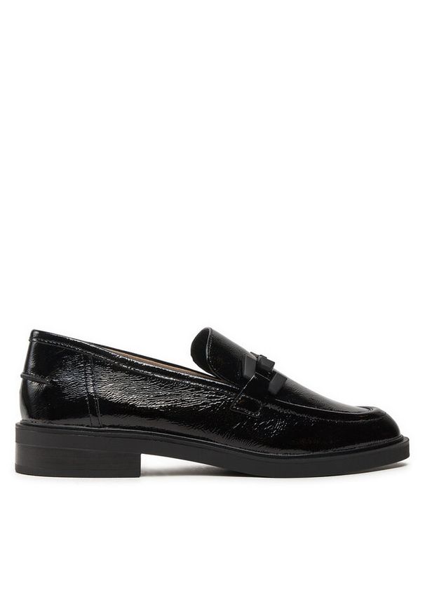 Loafersy Caprice. Kolor: czarny