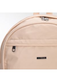 Wittchen - Damski plecak z nylonu duży. Kolor: beżowy. Materiał: nylon. Styl: casual, elegancki, sportowy #4