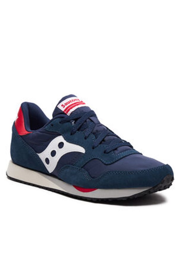 Saucony Sneakersy Dxn Trainer S70757-3 Granatowy. Kolor: niebieski. Materiał: materiał