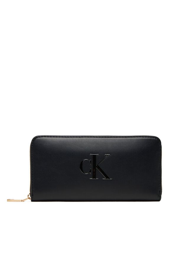 Portfel Calvin Klein. Kolor: czarny