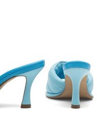 Gino Rossi Klapki VITORIA-01 Niebieski. Kolor: niebieski. Materiał: skóra #8