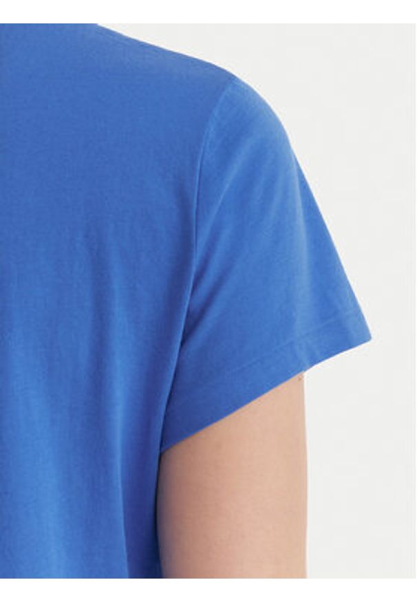 Polo Ralph Lauren T-Shirt 211B14605004 Niebieski Classic Fit. Typ kołnierza: polo. Kolor: niebieski. Materiał: bawełna
